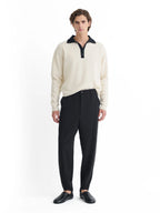 Gregor - Merino and Terry Polo Sweater
