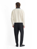 Gregor - Merino and Terry Polo Sweater