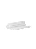Classic white color Stoff Nagel Candle set of 8 on a white background.