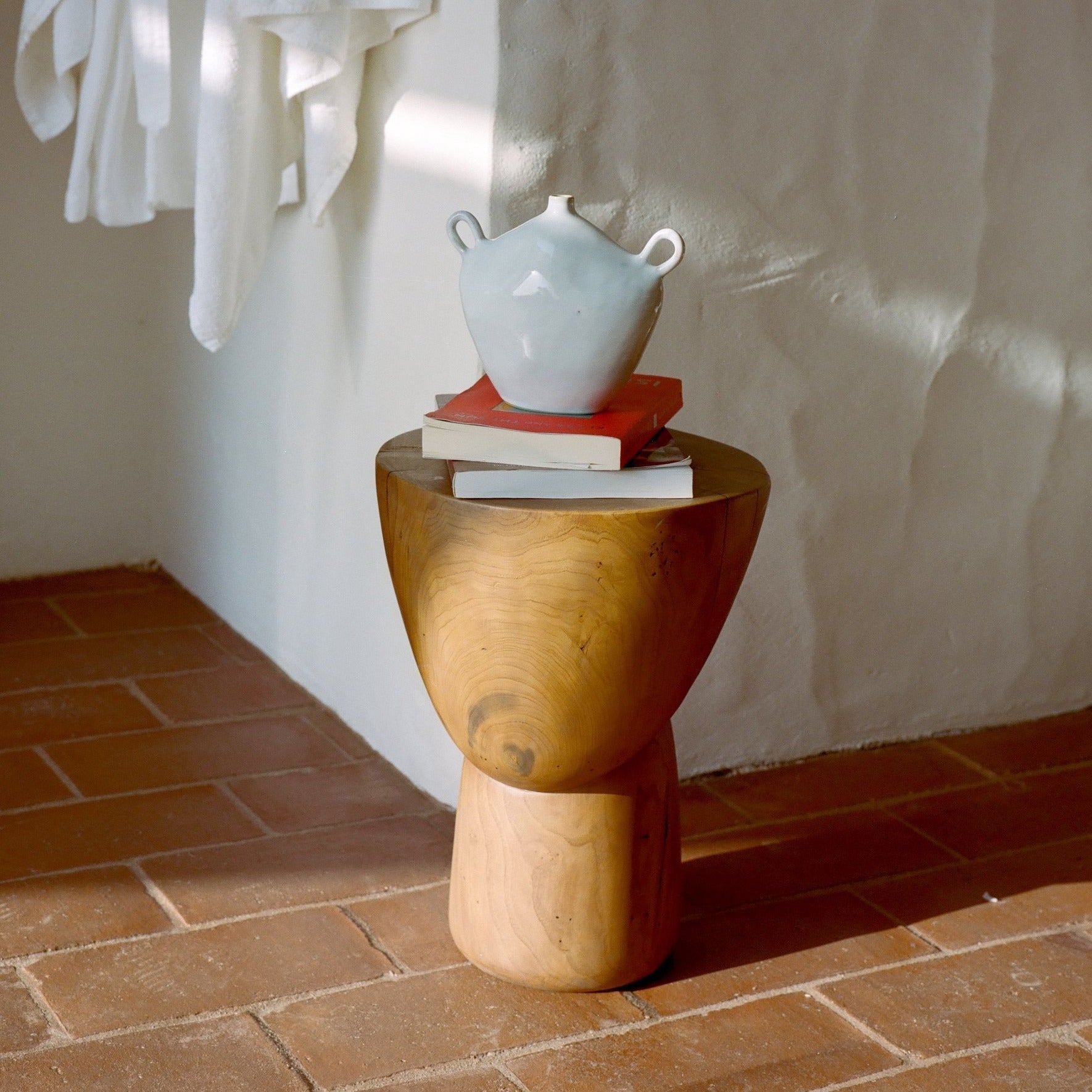 Wooden Side Table - Oiled - THAT COOL LIVING