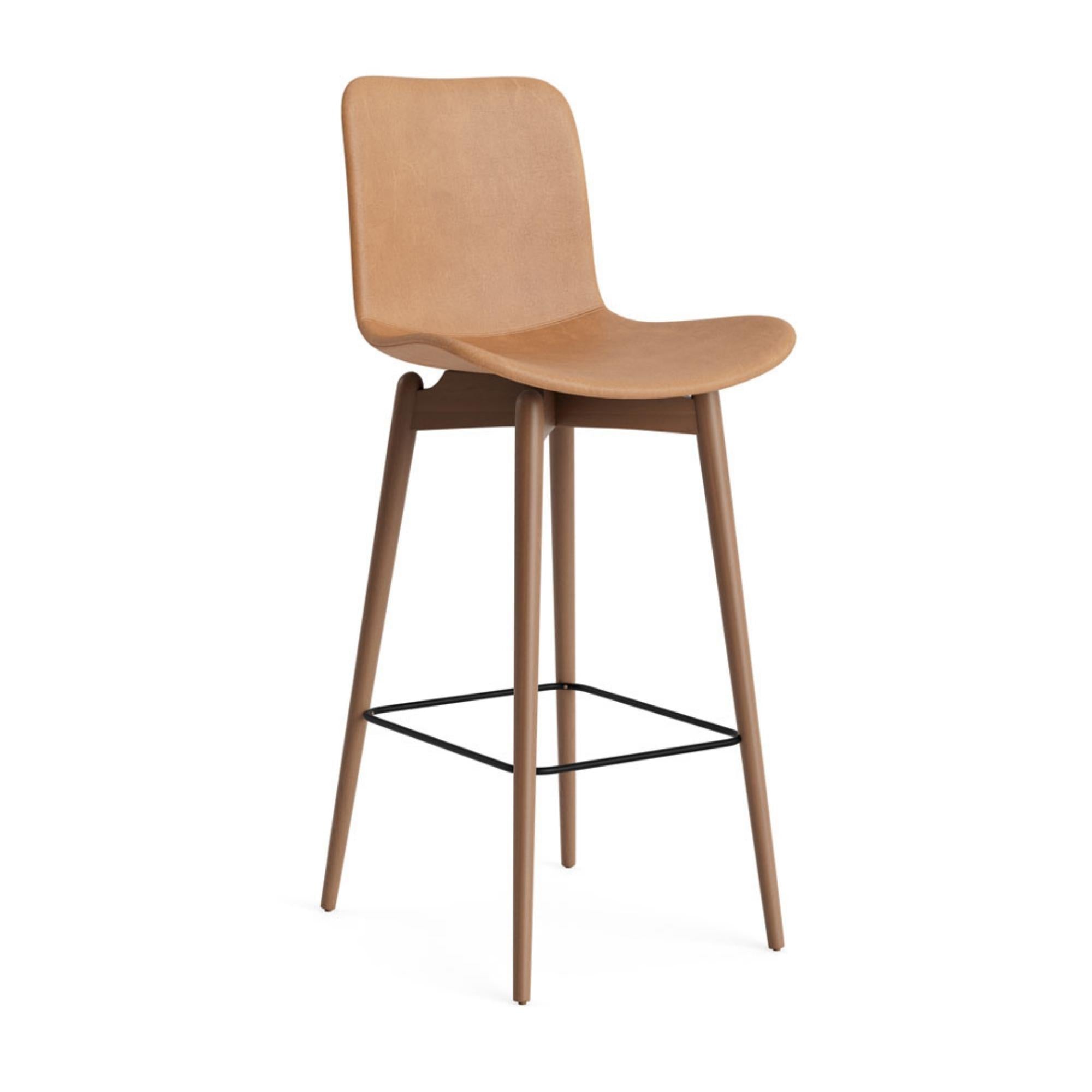Langue Bar Chair - Leather Bar Stool NORR11