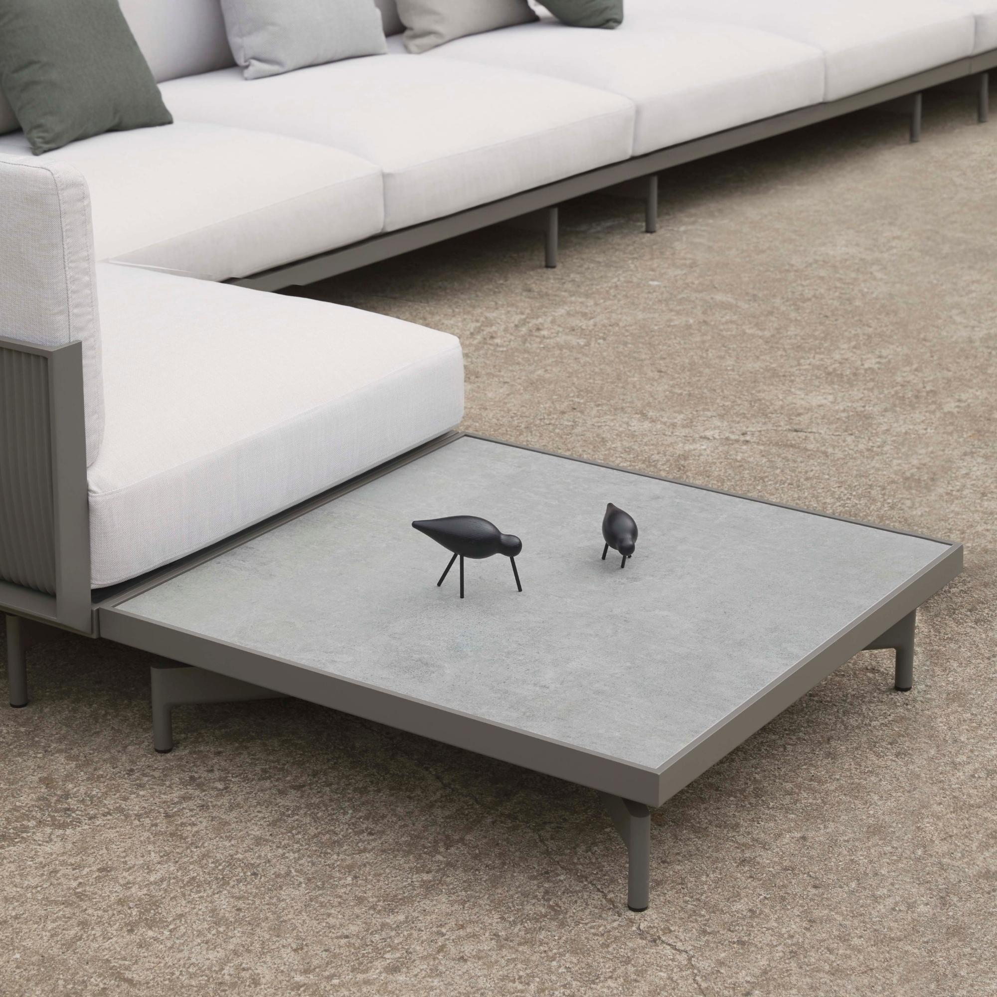 Onde Square Coffee Table Outdoor Tables Gandia Blasco