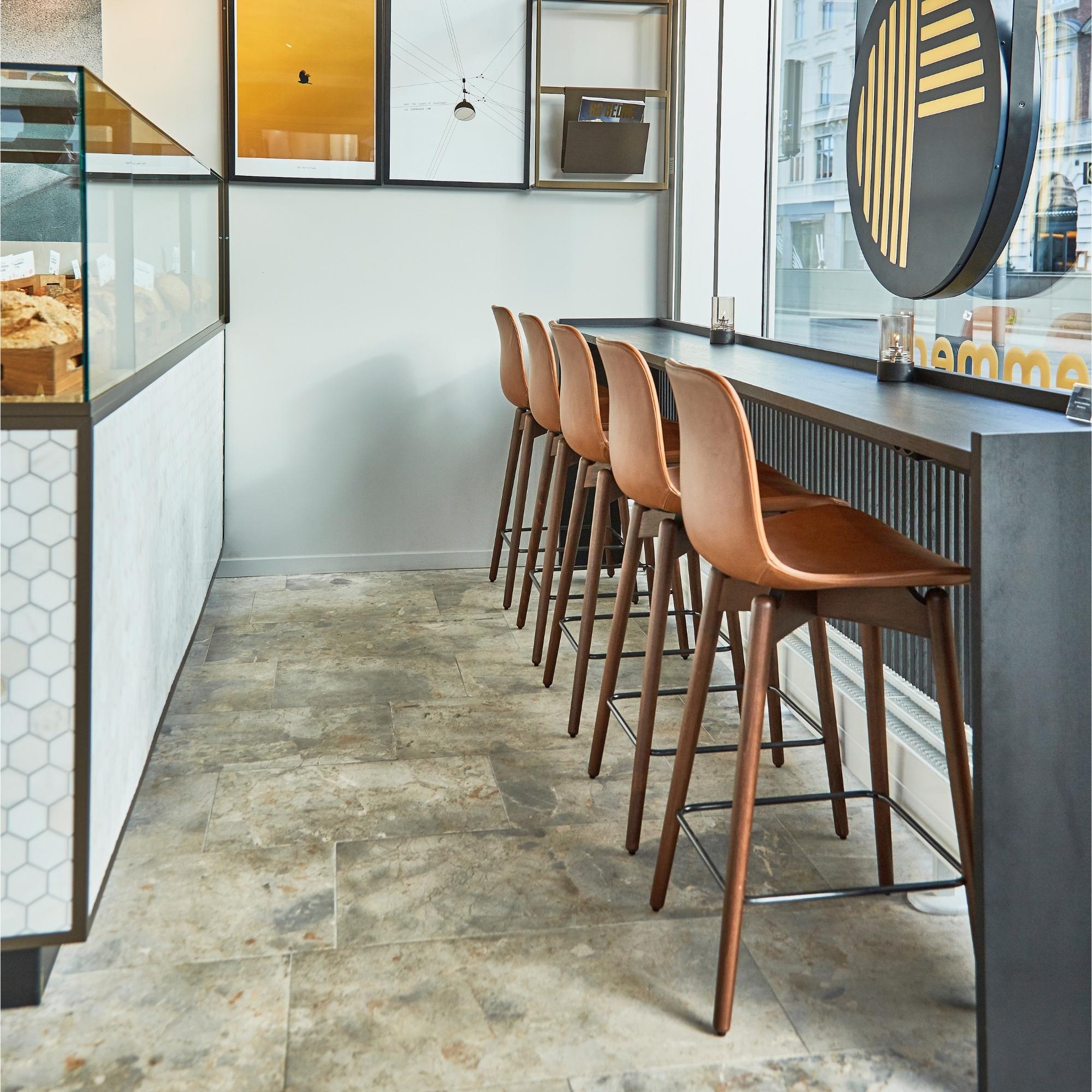 Langue Bar Chair - Leather - THAT COOL LIVING