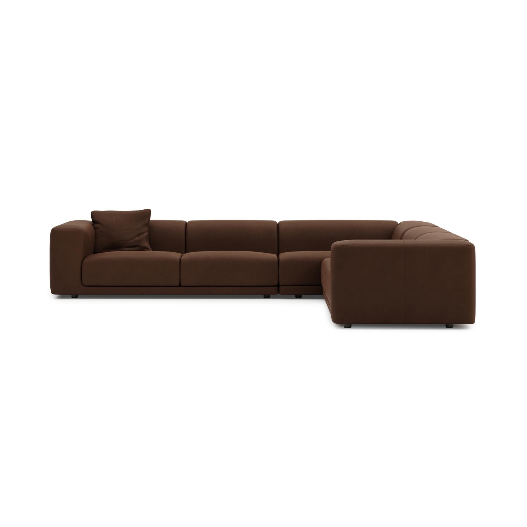 Canapé sectionnel d'angle Kelston | Cuir