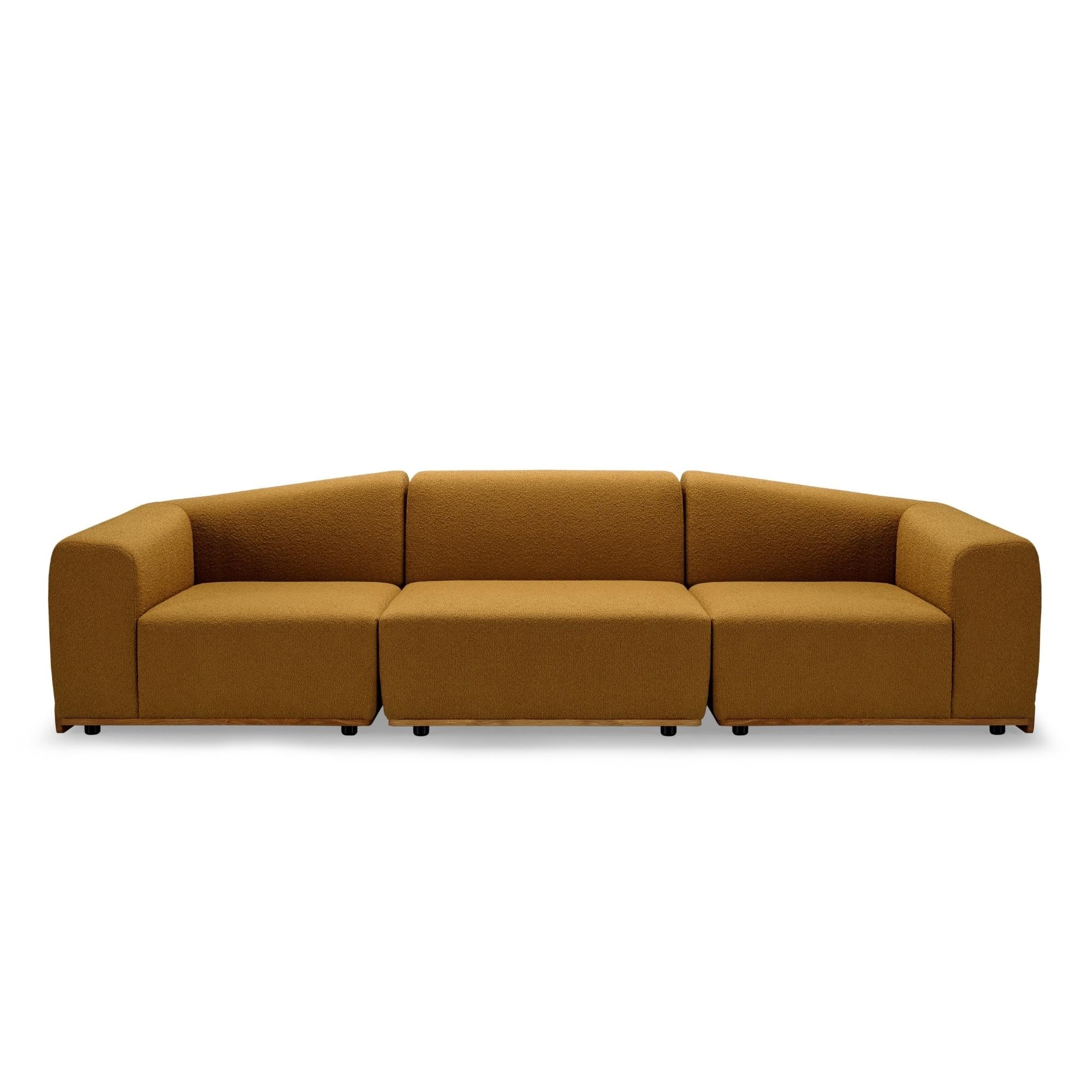 Saler Sofa, Symphony Mills - Mustard Sofa EMKO