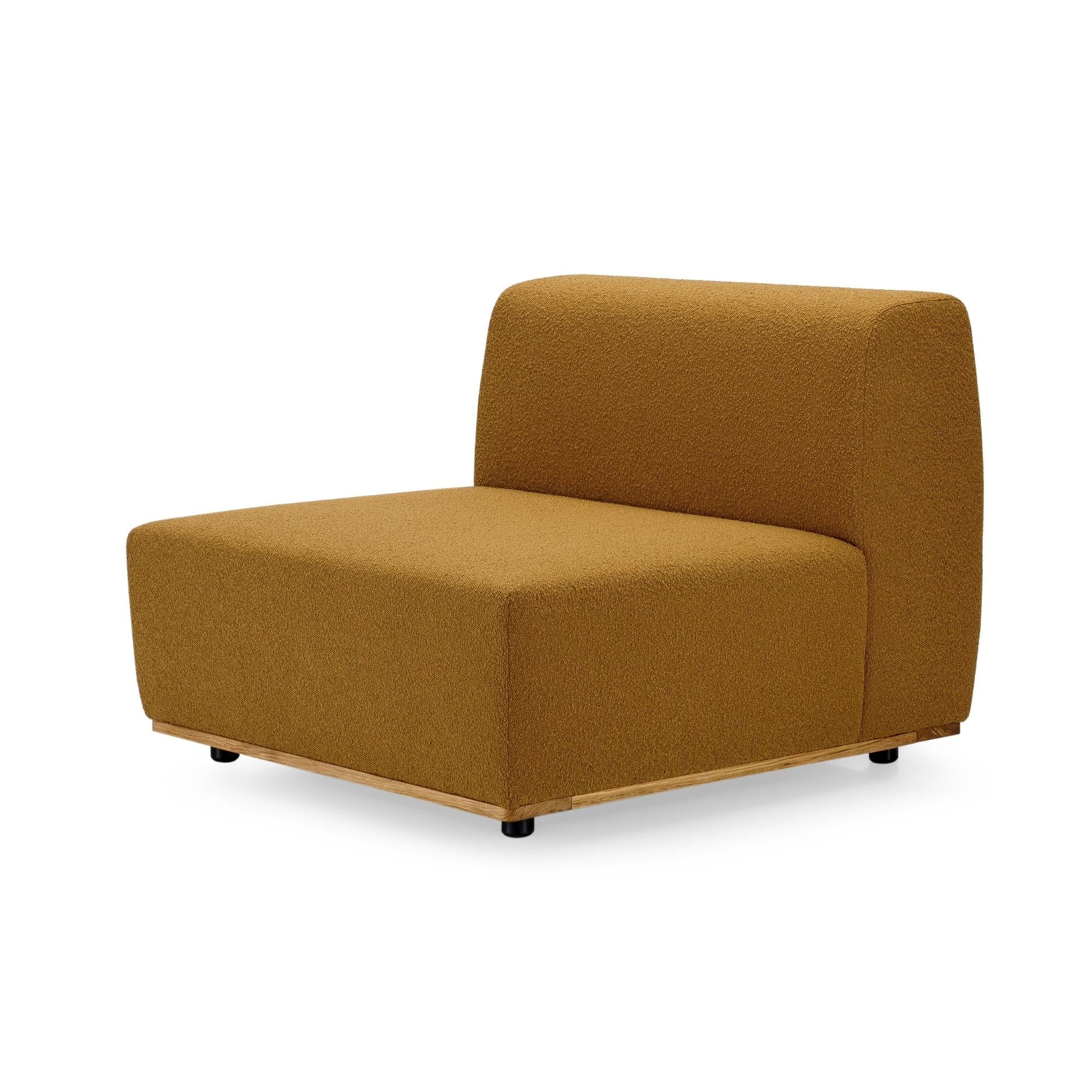 Saler Lounge Chair, Symphony Mills - Mustard Armchair EMKO