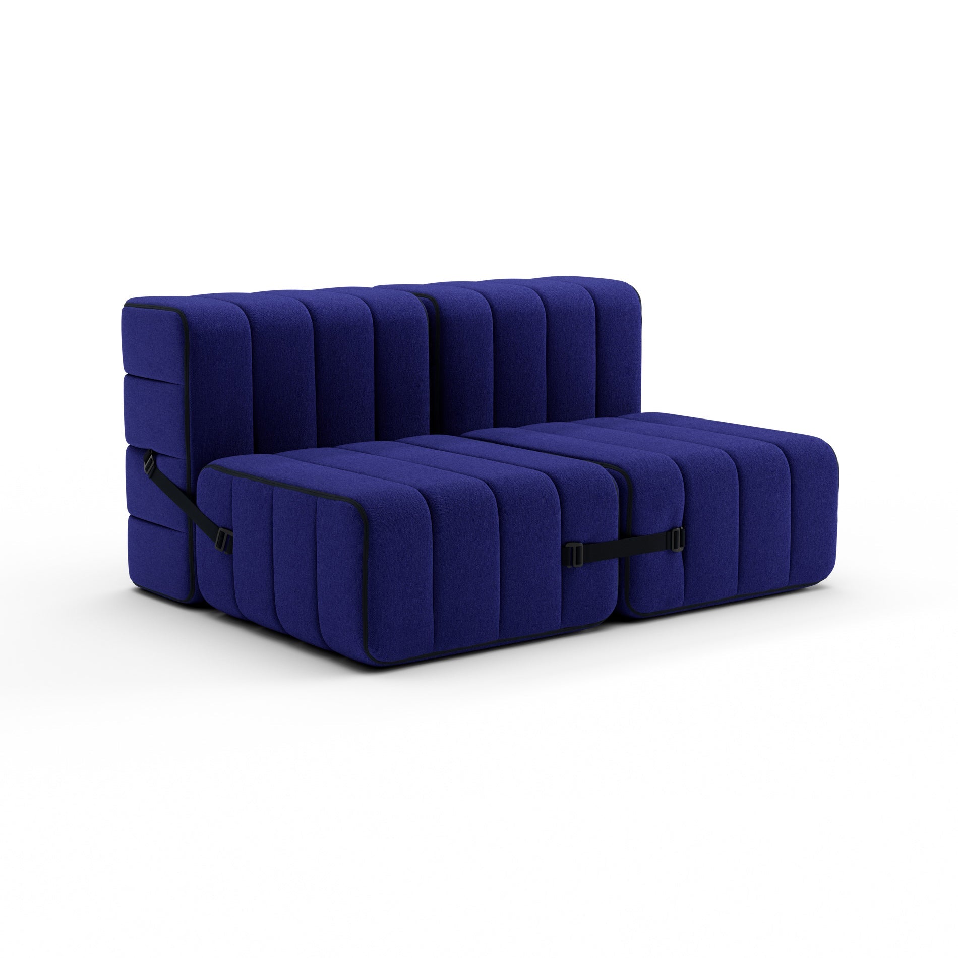 Curt Sofa System - Jet Blue Violett Sofa Ambivalenz
