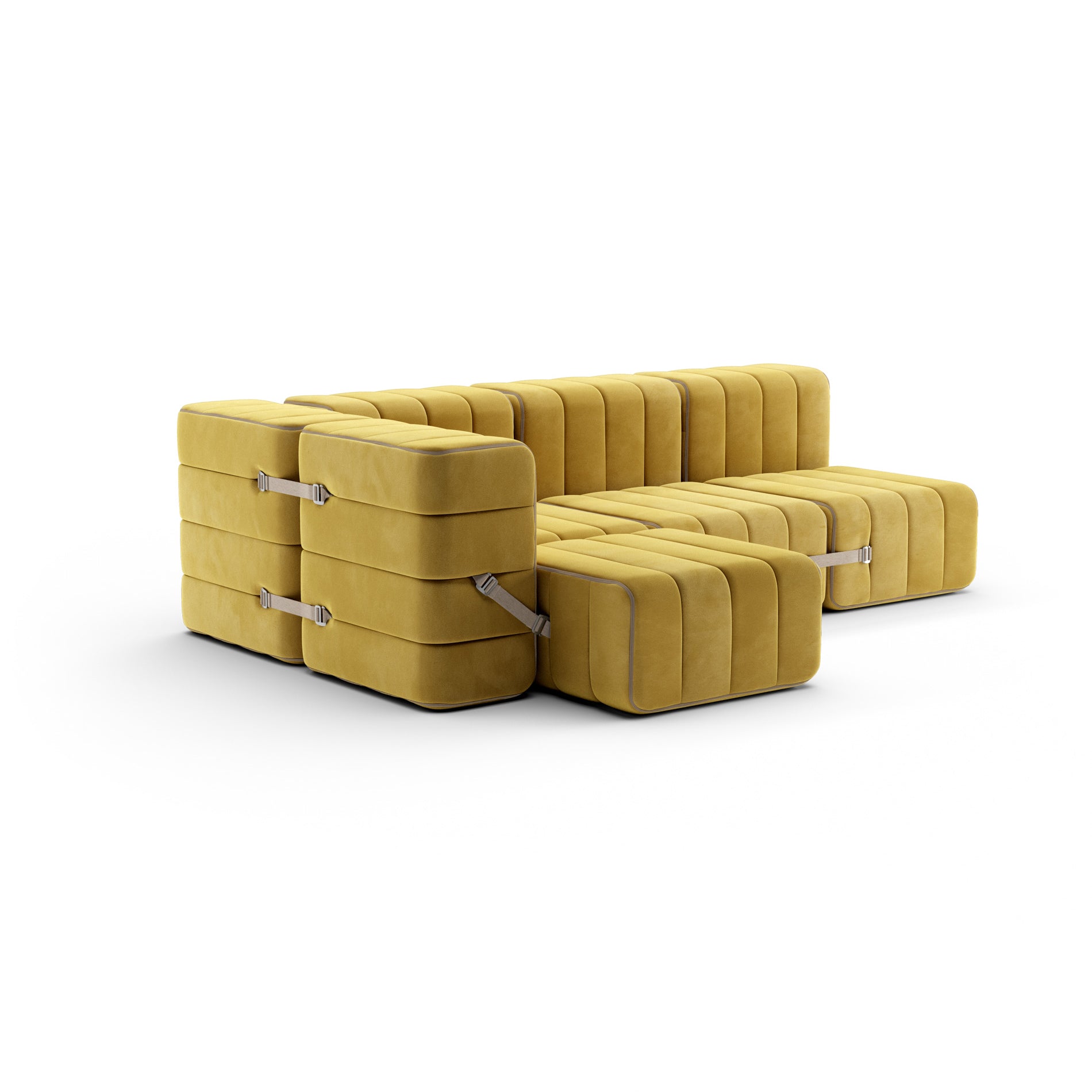 Curt Sofa System - Cornhusk